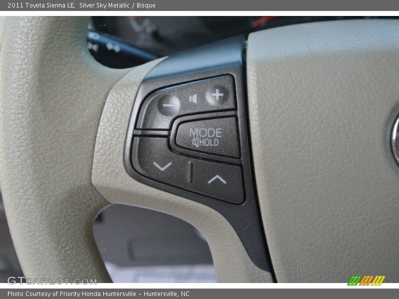 Silver Sky Metallic / Bisque 2011 Toyota Sienna LE
