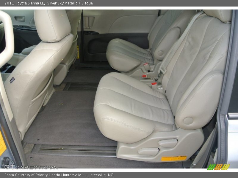Silver Sky Metallic / Bisque 2011 Toyota Sienna LE
