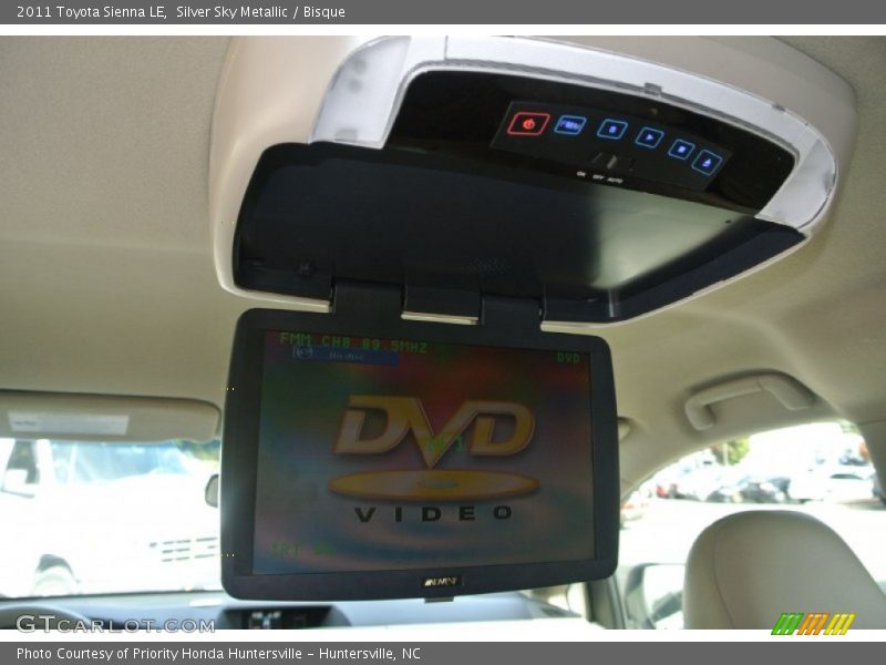Silver Sky Metallic / Bisque 2011 Toyota Sienna LE