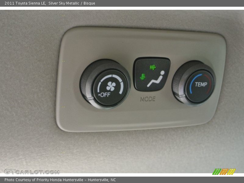 Silver Sky Metallic / Bisque 2011 Toyota Sienna LE