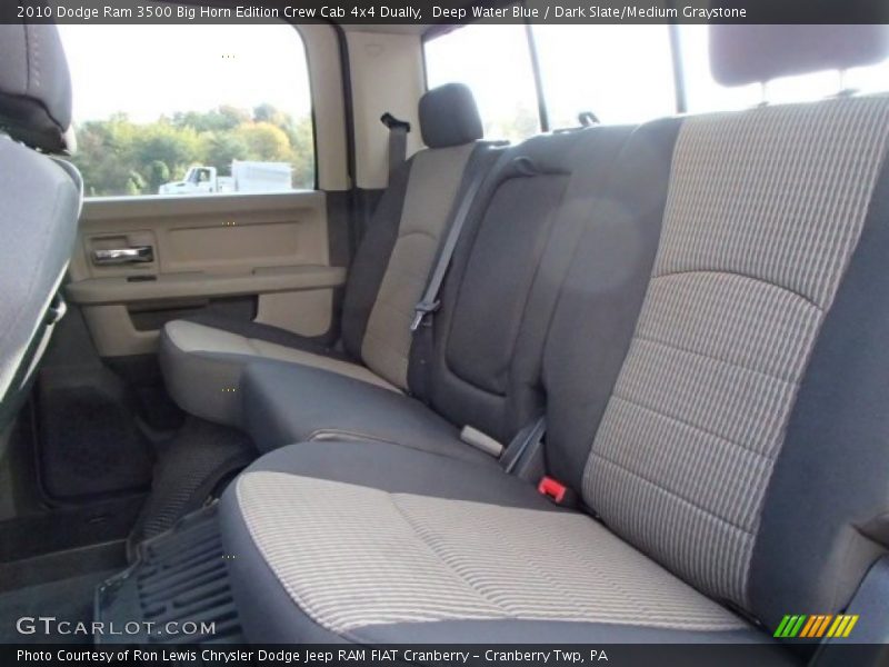 Deep Water Blue / Dark Slate/Medium Graystone 2010 Dodge Ram 3500 Big Horn Edition Crew Cab 4x4 Dually