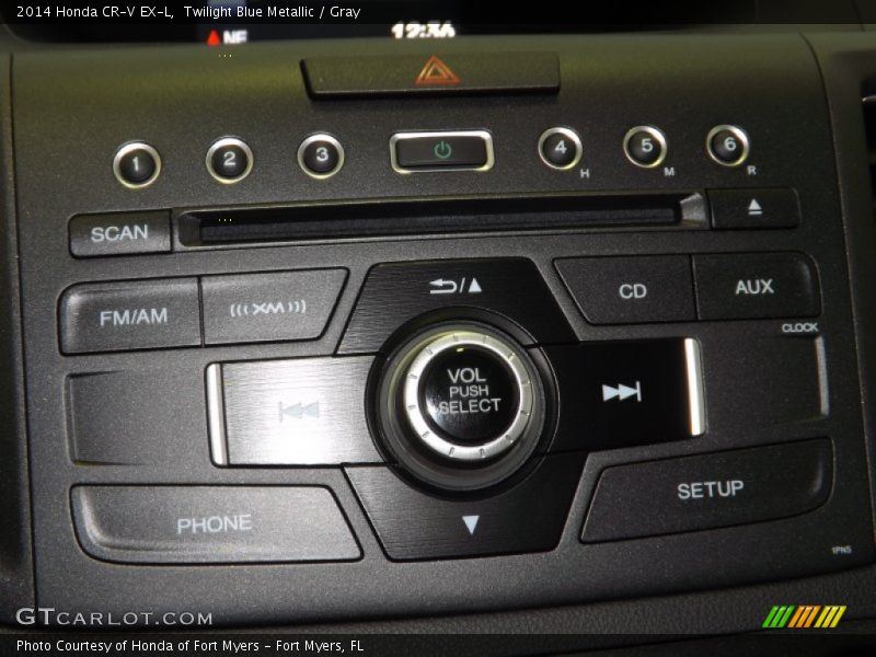 Controls of 2014 CR-V EX-L