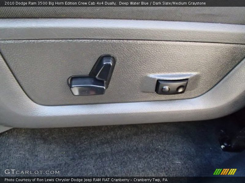 Deep Water Blue / Dark Slate/Medium Graystone 2010 Dodge Ram 3500 Big Horn Edition Crew Cab 4x4 Dually