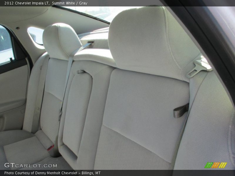 Summit White / Gray 2012 Chevrolet Impala LT