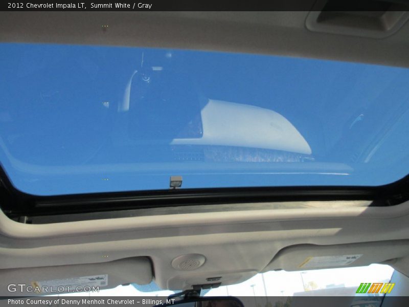 Summit White / Gray 2012 Chevrolet Impala LT