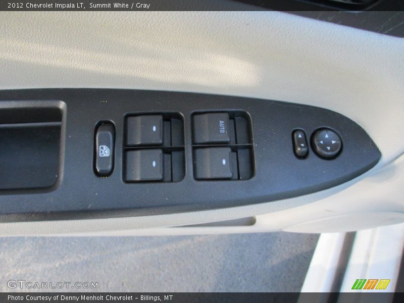 Summit White / Gray 2012 Chevrolet Impala LT
