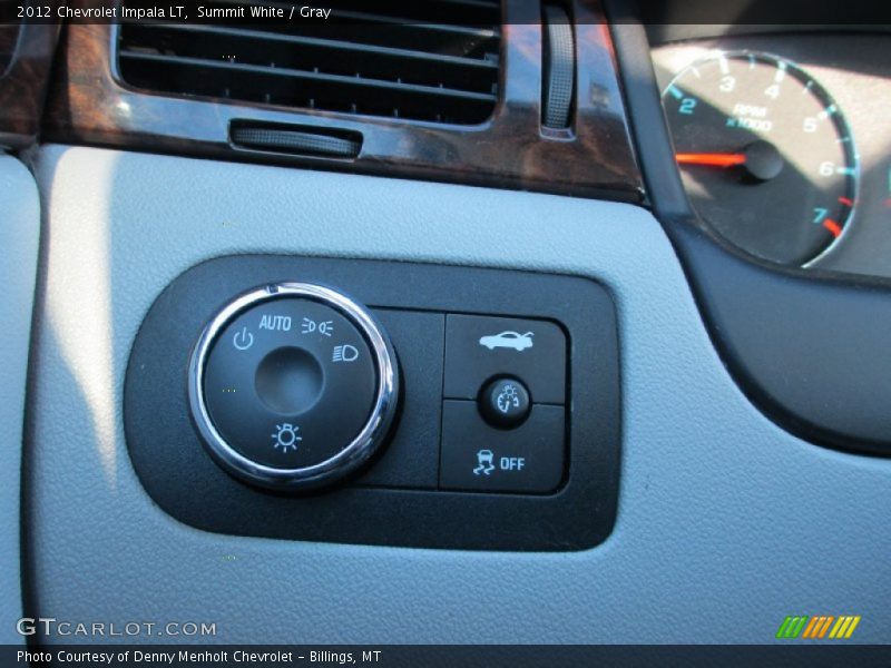 Summit White / Gray 2012 Chevrolet Impala LT