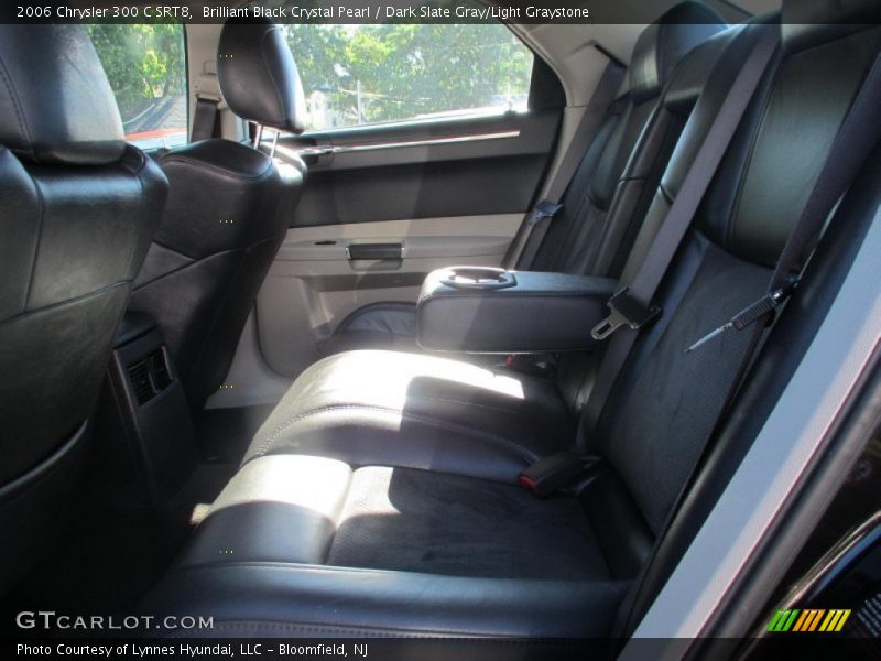 Brilliant Black Crystal Pearl / Dark Slate Gray/Light Graystone 2006 Chrysler 300 C SRT8