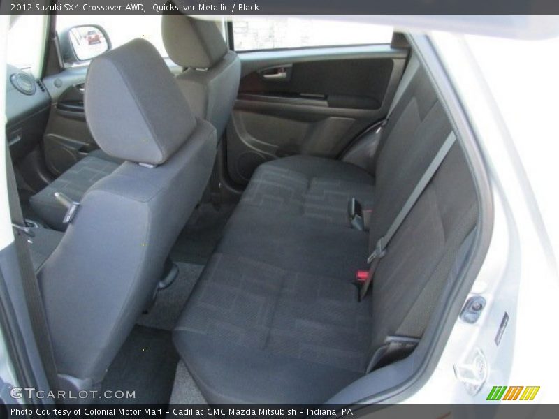 Quicksilver Metallic / Black 2012 Suzuki SX4 Crossover AWD