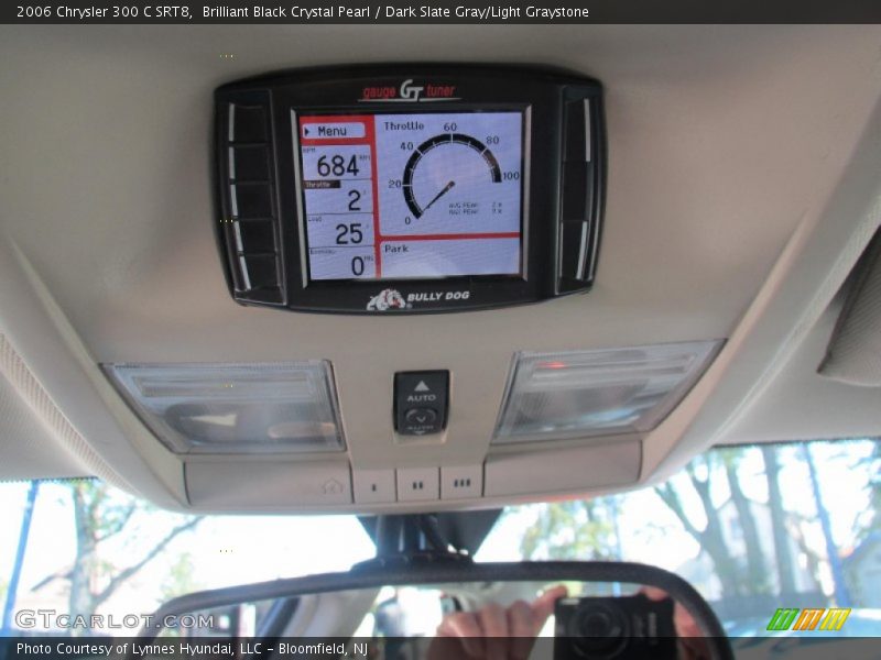 Brilliant Black Crystal Pearl / Dark Slate Gray/Light Graystone 2006 Chrysler 300 C SRT8