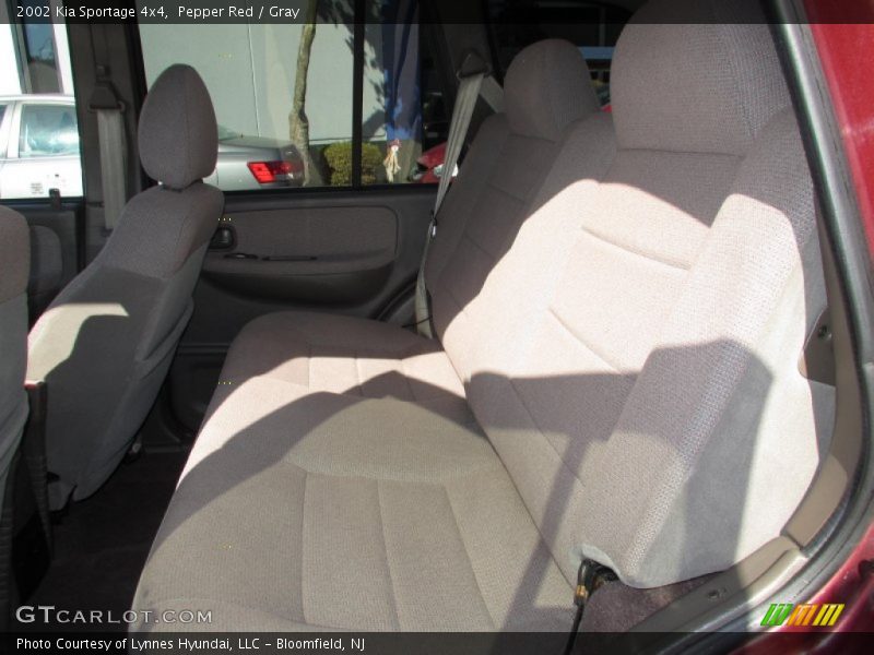 Pepper Red / Gray 2002 Kia Sportage 4x4