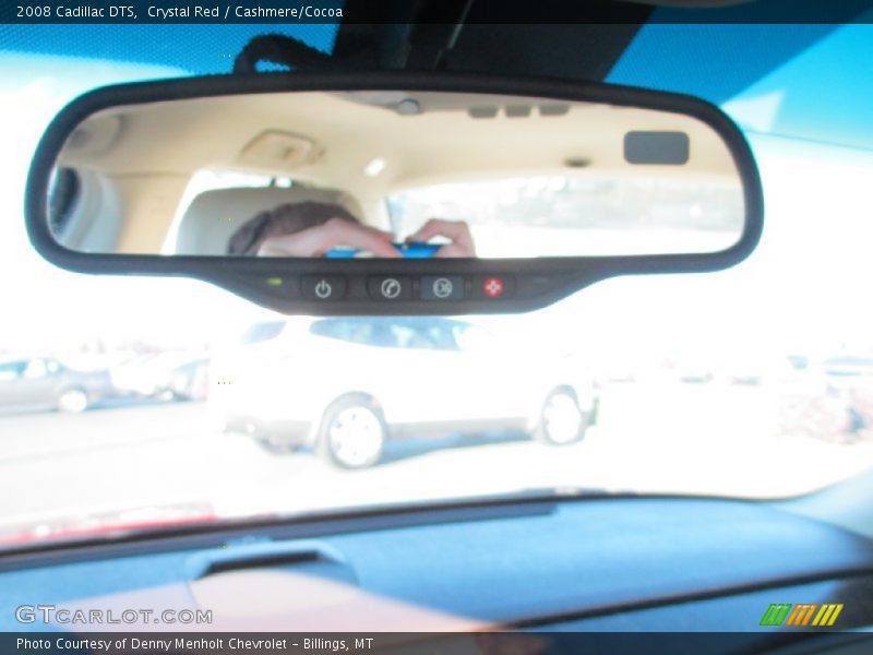 Crystal Red / Cashmere/Cocoa 2008 Cadillac DTS