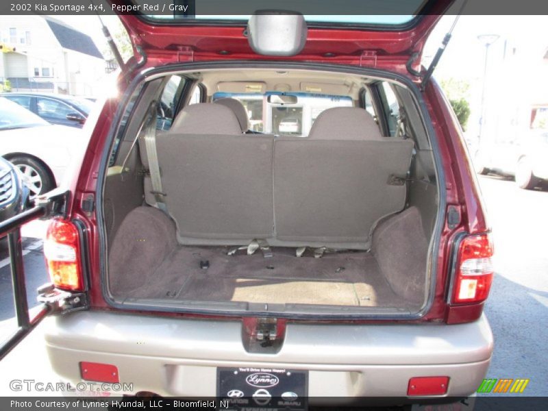Pepper Red / Gray 2002 Kia Sportage 4x4