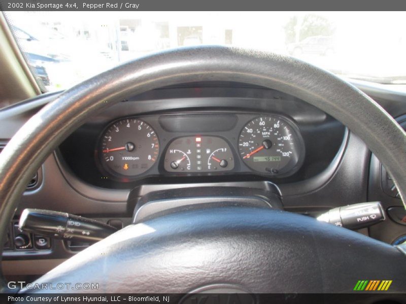 Pepper Red / Gray 2002 Kia Sportage 4x4