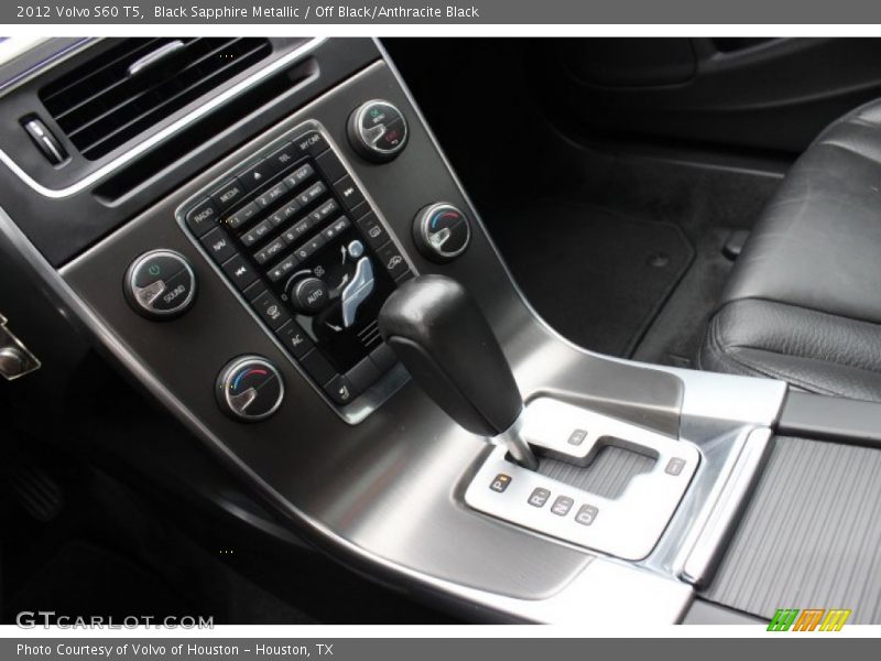 Black Sapphire Metallic / Off Black/Anthracite Black 2012 Volvo S60 T5