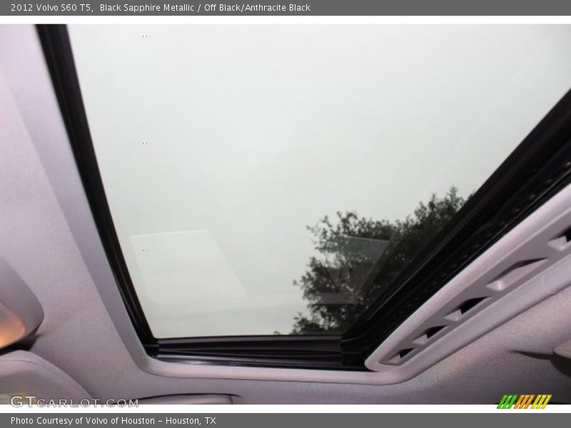 Black Sapphire Metallic / Off Black/Anthracite Black 2012 Volvo S60 T5