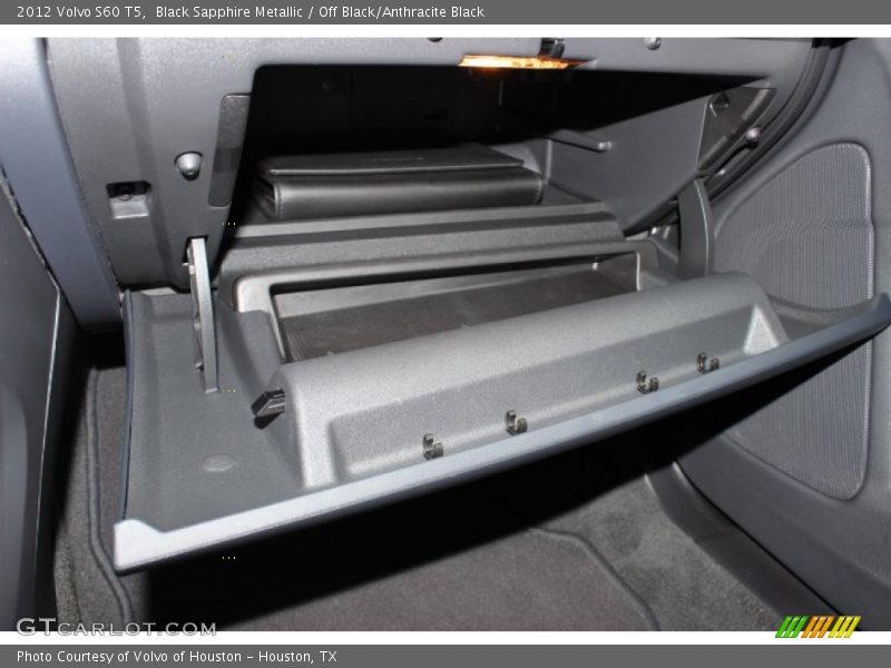 Black Sapphire Metallic / Off Black/Anthracite Black 2012 Volvo S60 T5