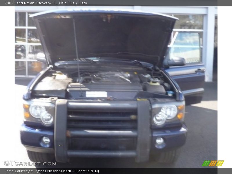 Oslo Blue / Black 2003 Land Rover Discovery SE