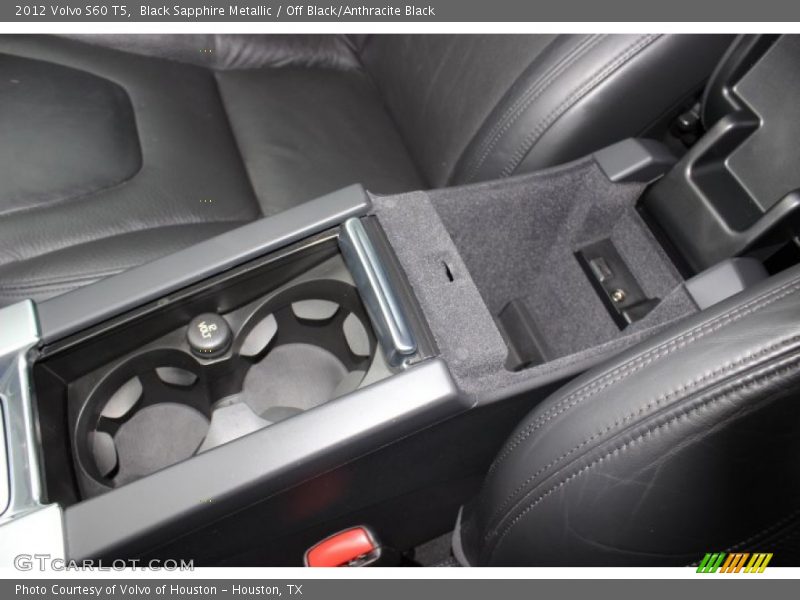 Black Sapphire Metallic / Off Black/Anthracite Black 2012 Volvo S60 T5