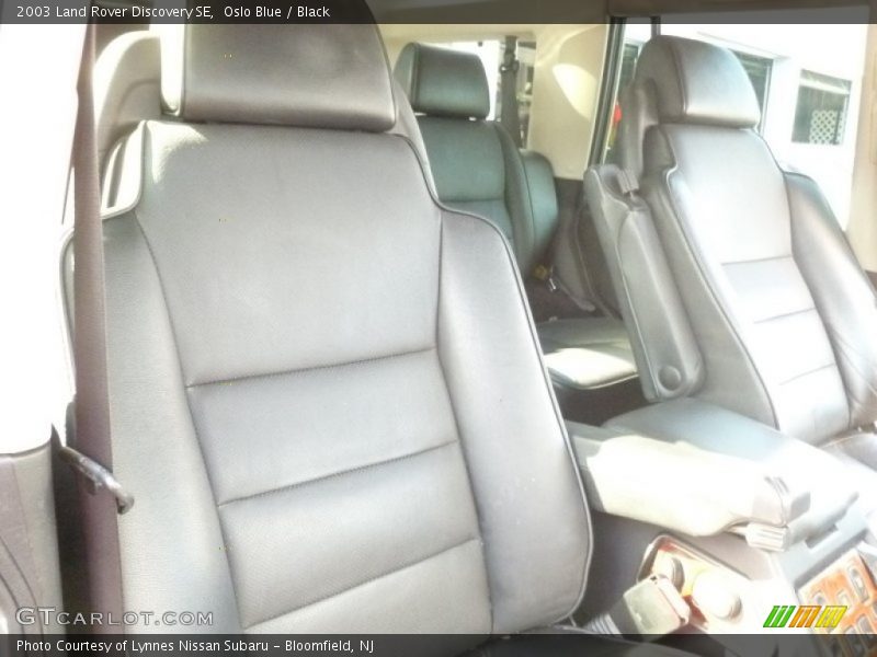 Oslo Blue / Black 2003 Land Rover Discovery SE