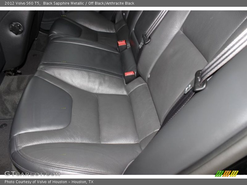 Black Sapphire Metallic / Off Black/Anthracite Black 2012 Volvo S60 T5
