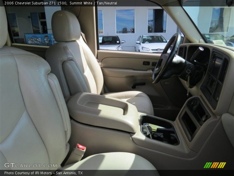 Summit White / Tan/Neutral 2006 Chevrolet Suburban Z71 1500