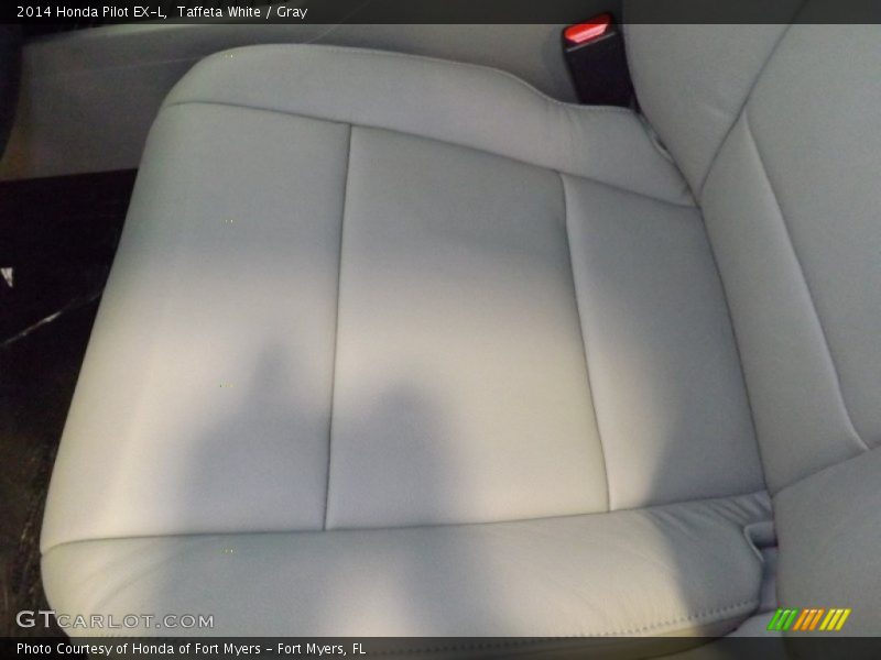 Taffeta White / Gray 2014 Honda Pilot EX-L