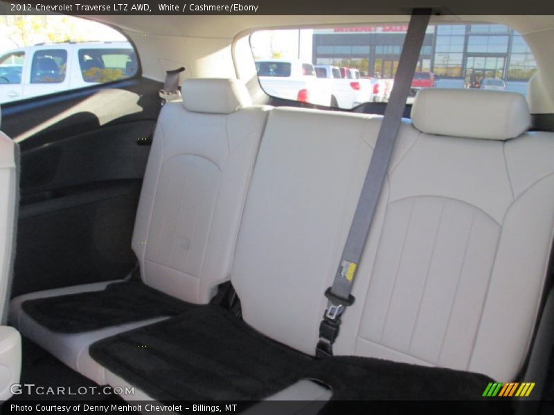 White / Cashmere/Ebony 2012 Chevrolet Traverse LTZ AWD