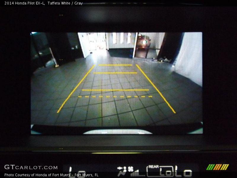 Taffeta White / Gray 2014 Honda Pilot EX-L