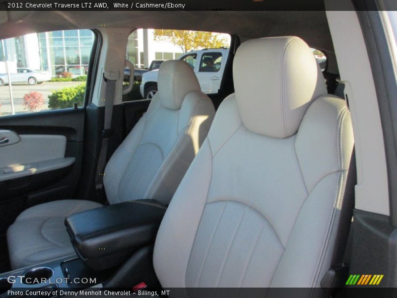 White / Cashmere/Ebony 2012 Chevrolet Traverse LTZ AWD