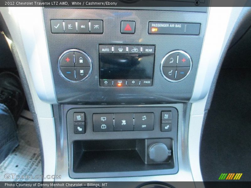 White / Cashmere/Ebony 2012 Chevrolet Traverse LTZ AWD
