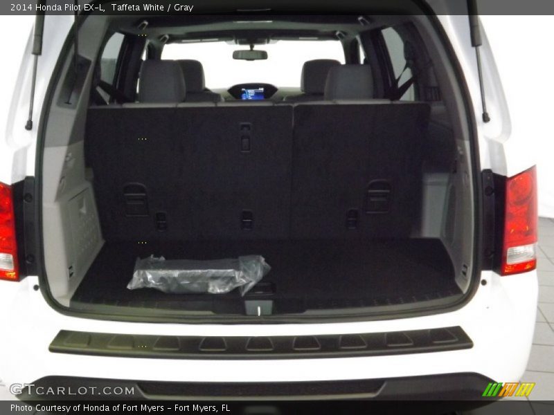 Taffeta White / Gray 2014 Honda Pilot EX-L