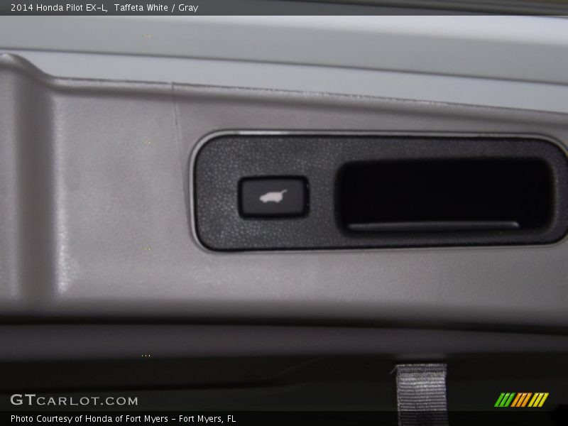 Taffeta White / Gray 2014 Honda Pilot EX-L