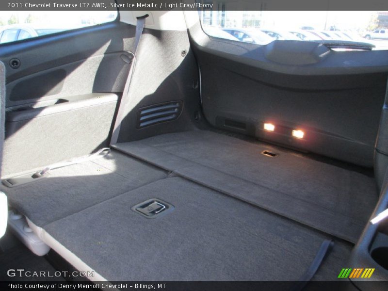 Silver Ice Metallic / Light Gray/Ebony 2011 Chevrolet Traverse LTZ AWD