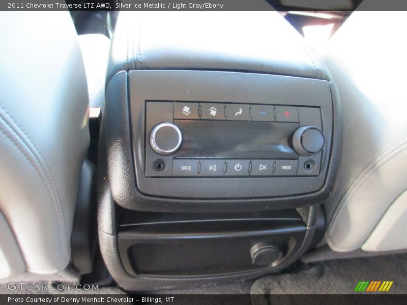 Silver Ice Metallic / Light Gray/Ebony 2011 Chevrolet Traverse LTZ AWD