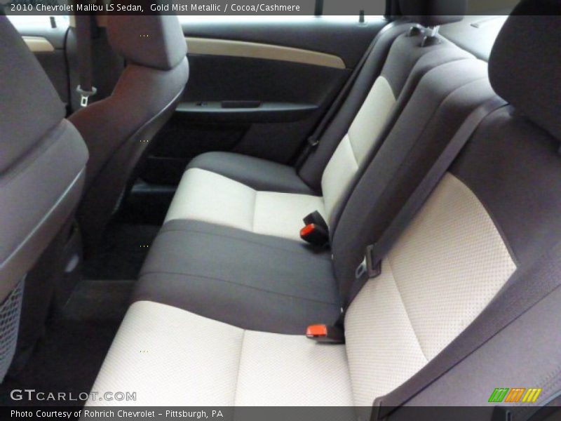 Gold Mist Metallic / Cocoa/Cashmere 2010 Chevrolet Malibu LS Sedan