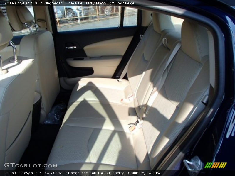 True Blue Pearl / Black/Light Frost Beige 2014 Chrysler 200 Touring Sedan