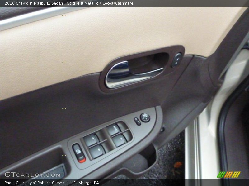 Gold Mist Metallic / Cocoa/Cashmere 2010 Chevrolet Malibu LS Sedan