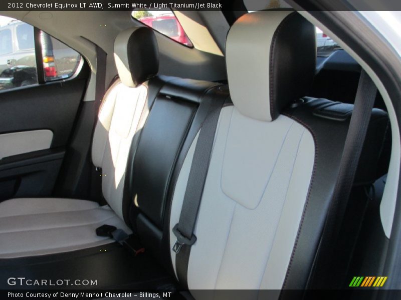 Summit White / Light Titanium/Jet Black 2012 Chevrolet Equinox LT AWD