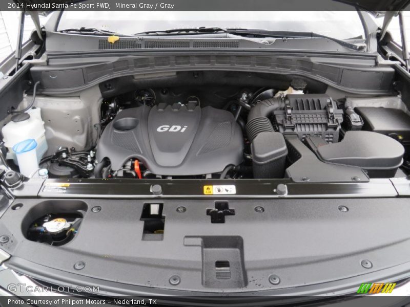  2014 Santa Fe Sport FWD Engine - 2.4 Liter GDI DOHC 16-Valve CVVT 4 Cylinder