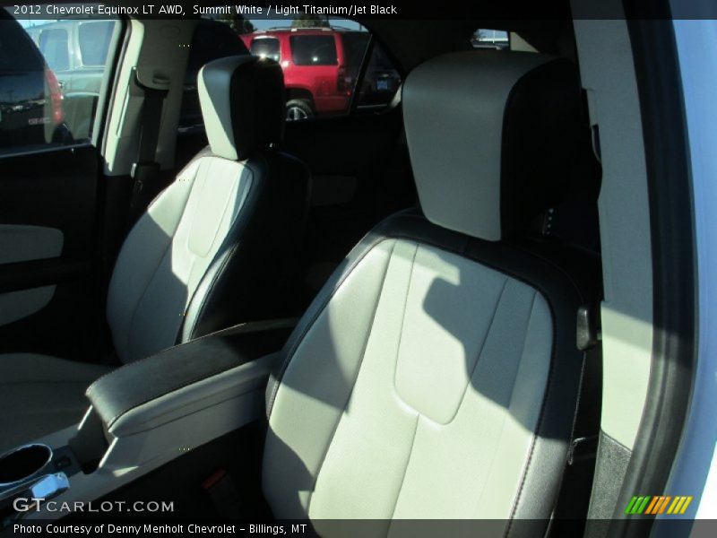 Summit White / Light Titanium/Jet Black 2012 Chevrolet Equinox LT AWD