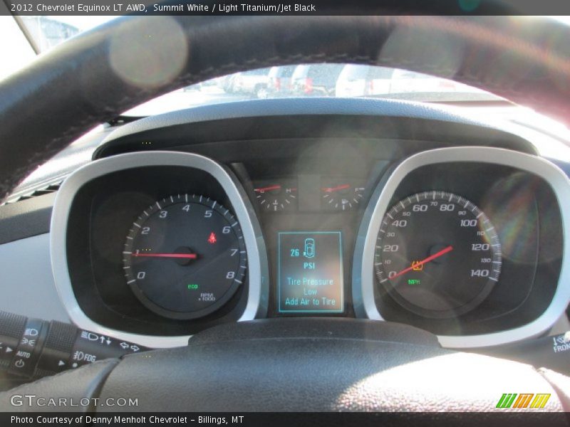 Summit White / Light Titanium/Jet Black 2012 Chevrolet Equinox LT AWD