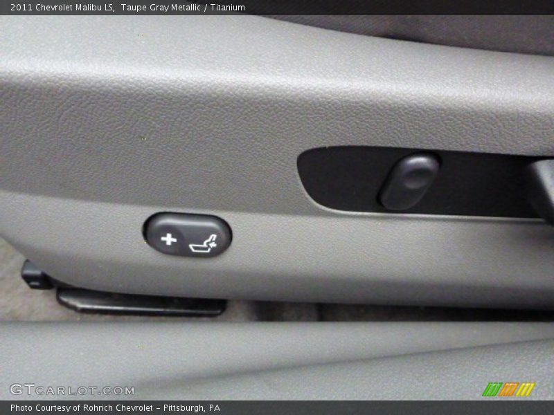 Taupe Gray Metallic / Titanium 2011 Chevrolet Malibu LS