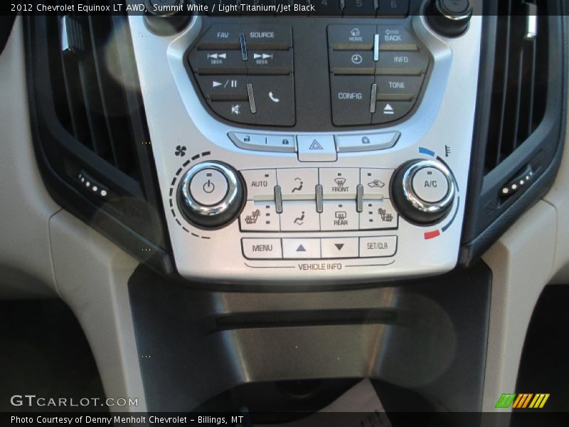 Summit White / Light Titanium/Jet Black 2012 Chevrolet Equinox LT AWD