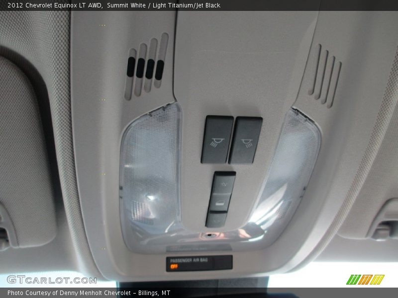 Summit White / Light Titanium/Jet Black 2012 Chevrolet Equinox LT AWD