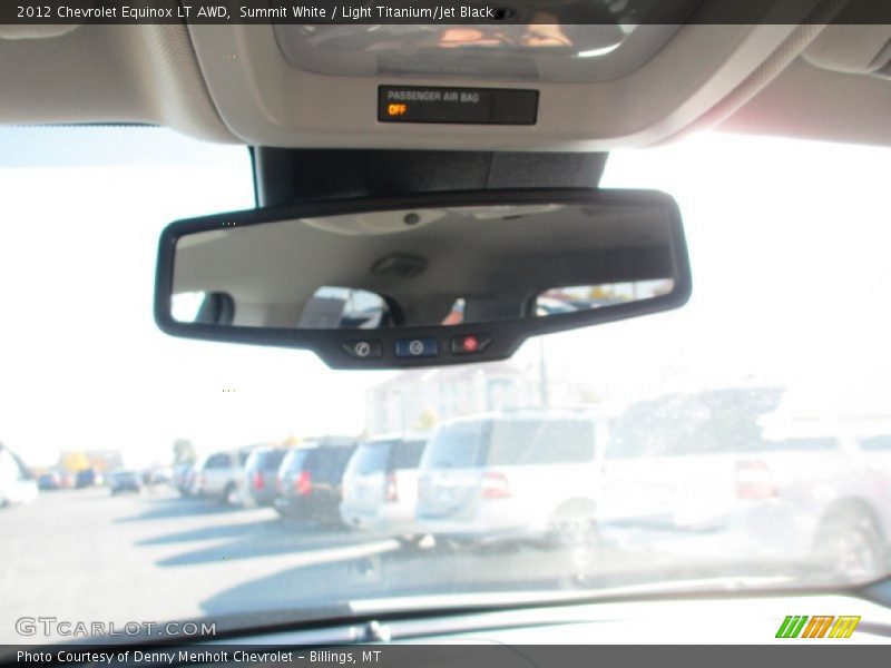 Summit White / Light Titanium/Jet Black 2012 Chevrolet Equinox LT AWD