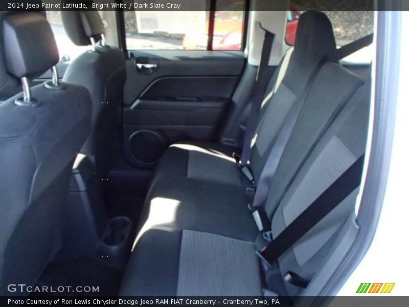 Bright White / Dark Slate Gray 2014 Jeep Patriot Latitude