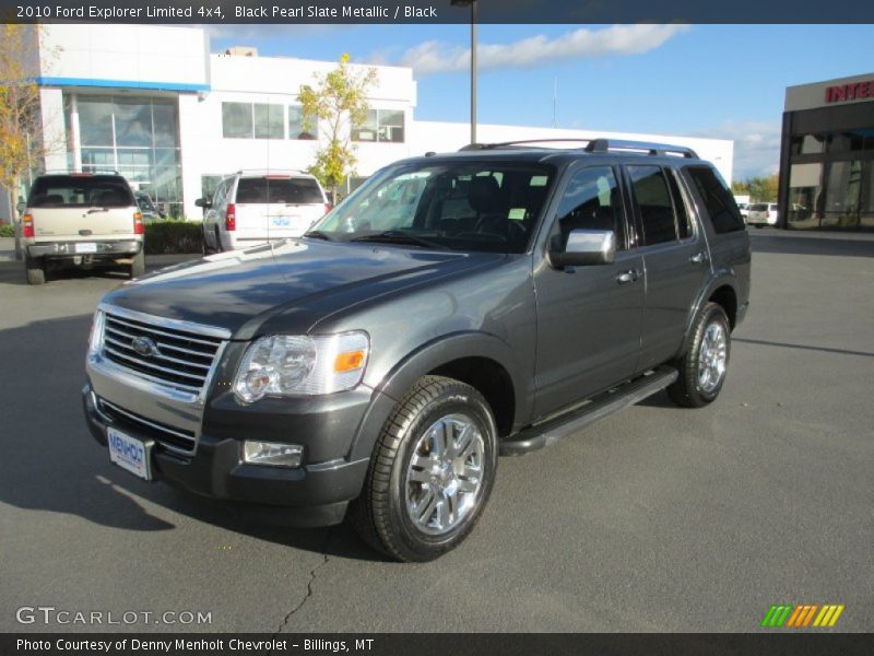 Black Pearl Slate Metallic / Black 2010 Ford Explorer Limited 4x4