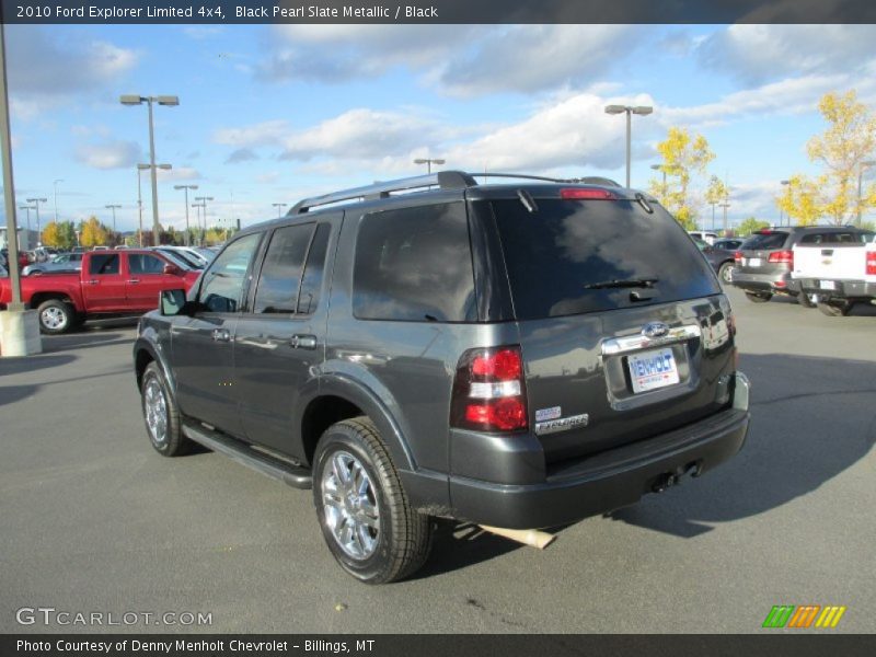 Black Pearl Slate Metallic / Black 2010 Ford Explorer Limited 4x4