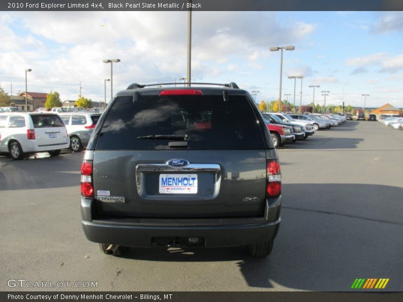 Black Pearl Slate Metallic / Black 2010 Ford Explorer Limited 4x4